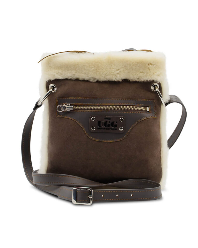 Ugg Ziptop Shoulder Sheepskin Bag Gug Australia