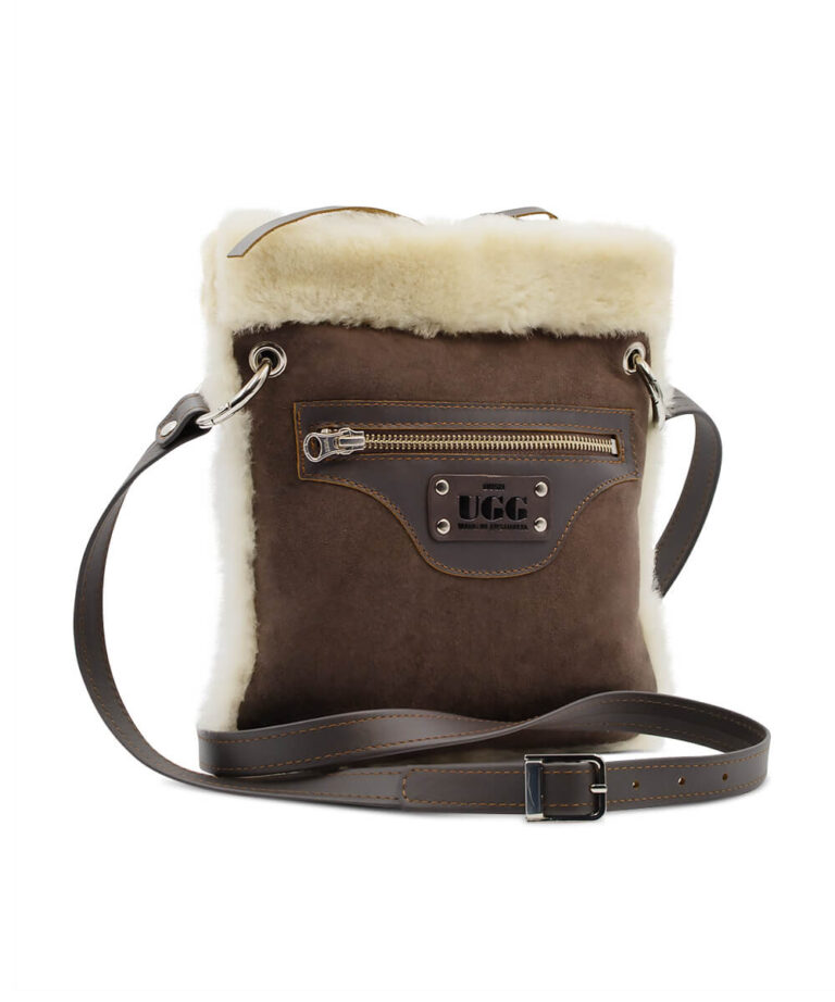 Ugg Ziptop Shoulder Sheepskin Bag Gug Australia